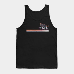 Derby Roller Skater Cat Tank Top